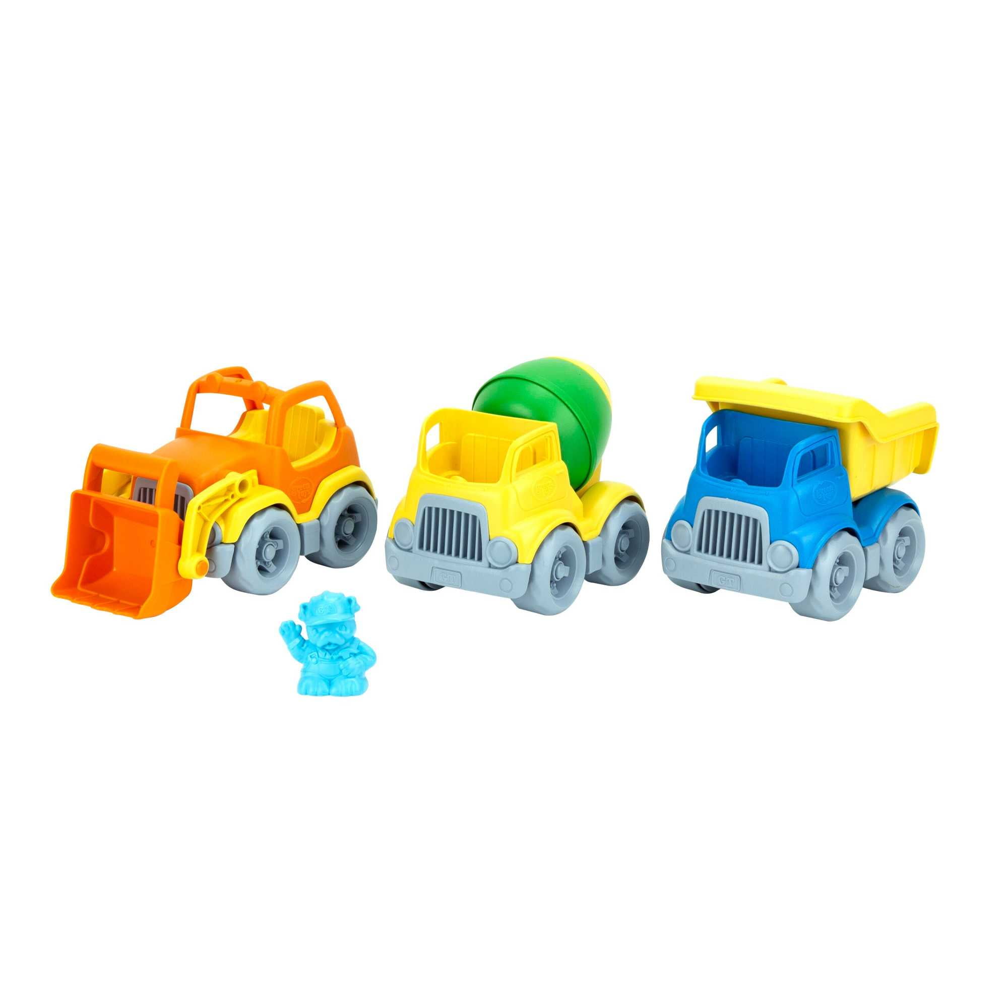 ✴︎Grren Toys✴︎ ３台セット Green Toys Construction Truck, Set of 3 - Walmart.com