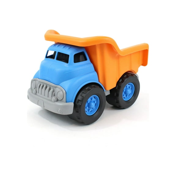 Green Toys Dump Truck in Blue and Orange - Play Vehicles, for Toddlers Ages 1+