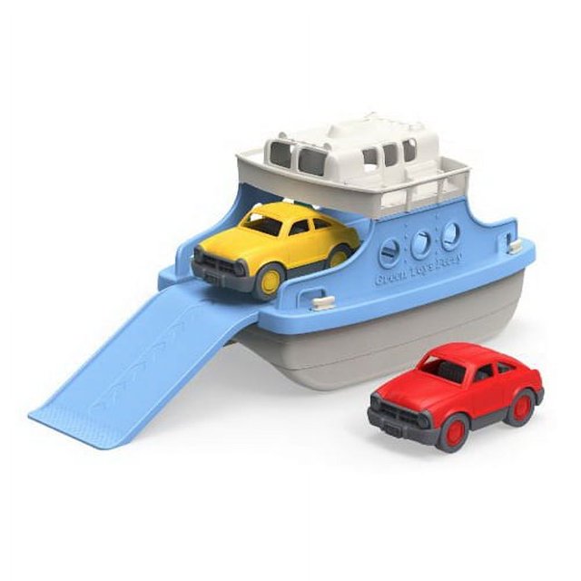 Green Toys Ferry Boat with Mini Cars Set For ages 3+ years, 1 Ea , 3 Pack