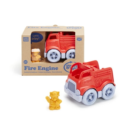 Green Toys Mini Fire Engine with Character
