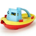 thumbnail image 1 of Green Toys: My First Tugboat - Blue Top - Floating Bathtime Toy, Watercraft Vehicle, Scoop & Pour Water Play, Recycled Plastic, Kid-Toddler-Baby 6 Mo+, 1 of 9