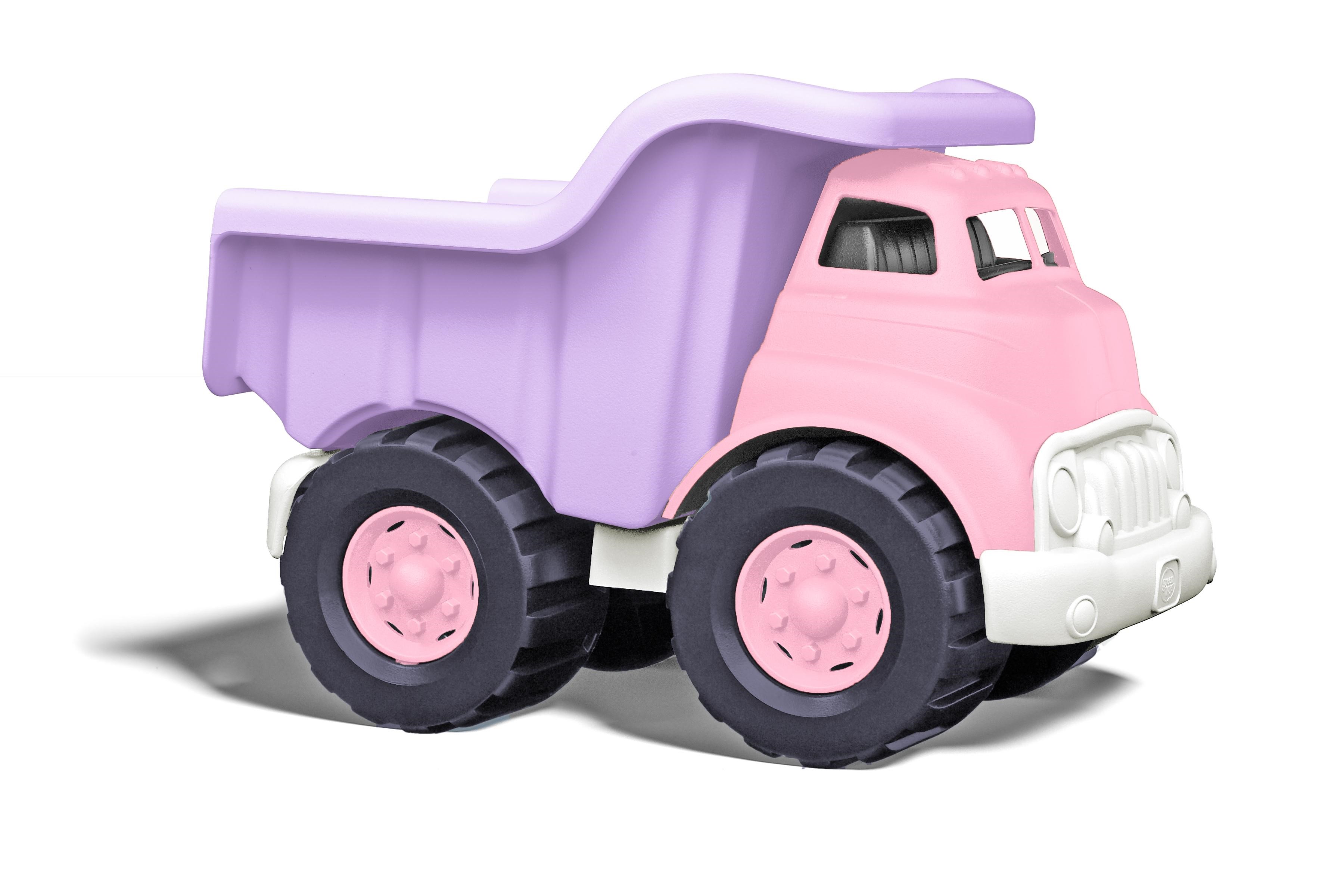 Green Toys Pink Dump Truck, for Toddlers Ages 1+ Made from 100% recycled plastic - image 1 of 10