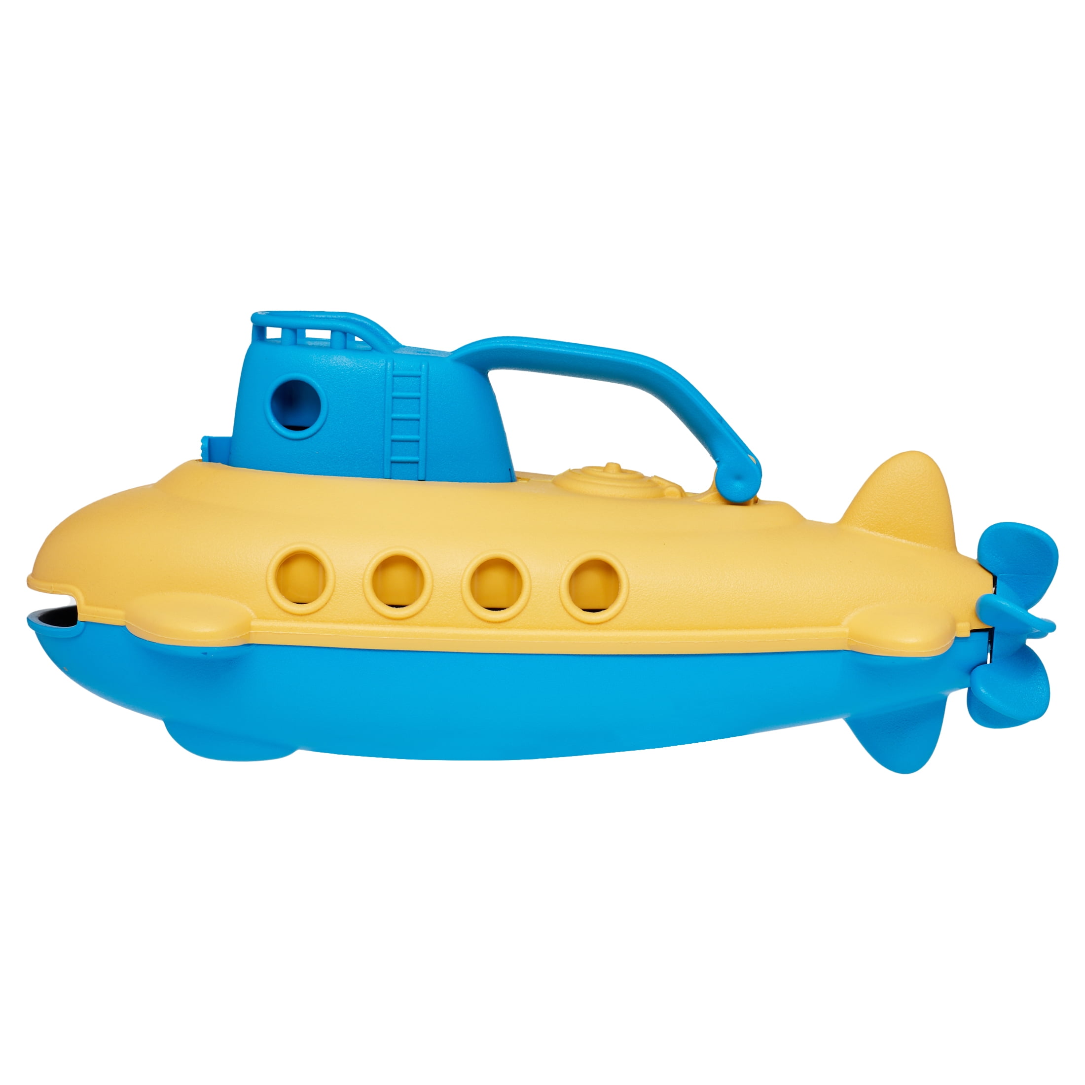 Green Toys Submarine Bath Toy, Blue Cabin, for Unisex Infants 6 Months+