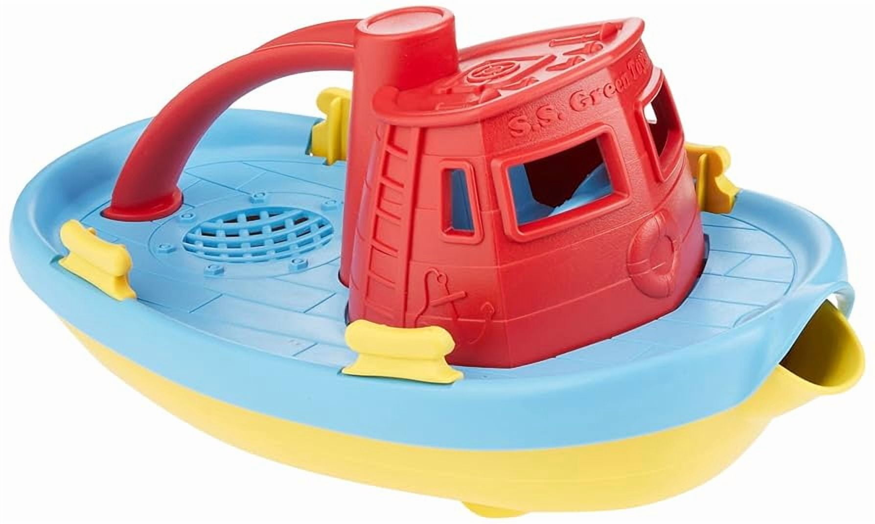 Green Toys Tug Boat Red - CB3 - Walmart.com