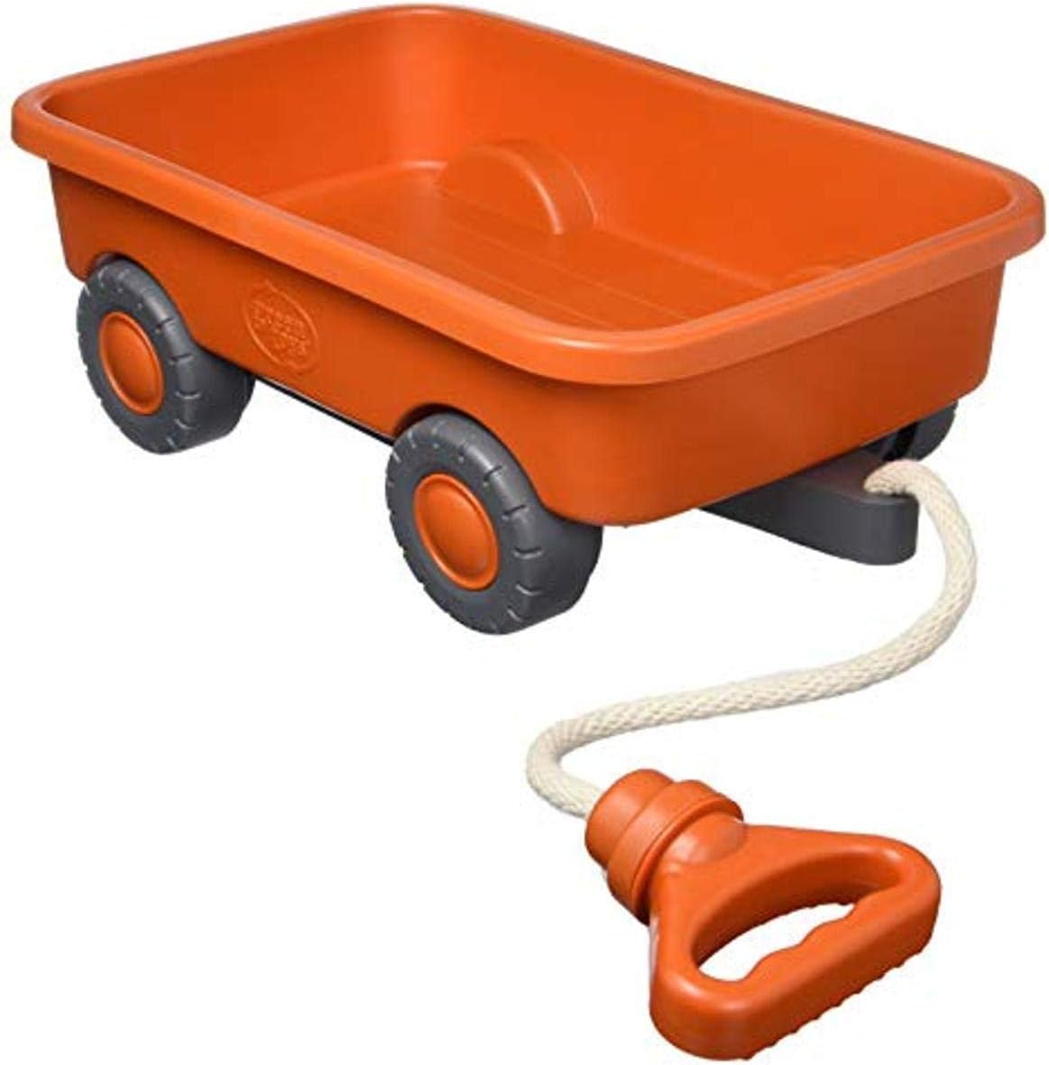 Green Toys Wagon, Orange CB Pretend Play, Motor Skills, Kids Outdoor