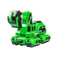 thumbnail image 1 of Green Transforming Excavator Dinosaur Toy Pull Back Car Engineering Vehicle 9.1X3.9X3.1 Inches Brachiosaurus Model Convertible Toy For Kids No Battery Needed Fun Construction Vehicle Toy, 1 of 7