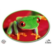 Green Tree Frog - 12 Vinyl Sticker Waterproof Decal