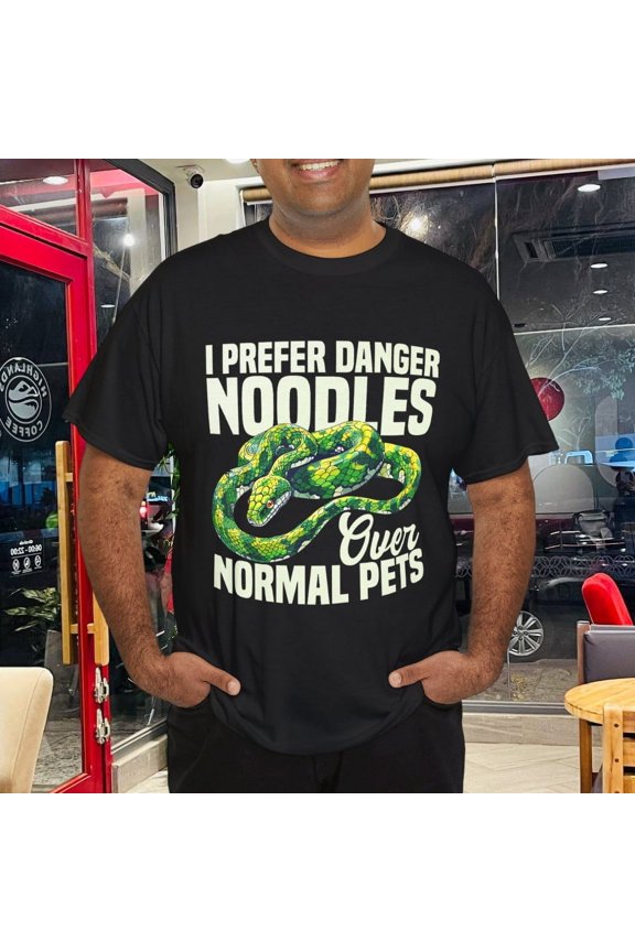 Green Tree Python Cage Reptile Keeper Snake Food Python T-Shirt