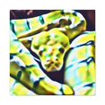 thumbnail image 1 of Green Tree Python Dream - Canvas, 1 of 25