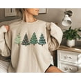 thumbnail image 1 of Green Tree Winter Occasion Sweater, Winter Occasion Sweater, Winter Occasion Crewneck, Winter Occasion Tree Sweatshirt, Occasion Sweaters For Women, Winter Sweatshir, Full size S-5XL, 1 of 5
