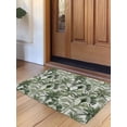 thumbnail image 1 of Green Tropical Leaves Door Mat&nbsp;Indoor Outdoor Entrance, Non Slip Rug for Kitchen Bathroom Entryway Rug, Summer Palm Trees Botanical Washable Doormat Floor Mat for Office Home Decor 24x36 Inch, 1 of 8