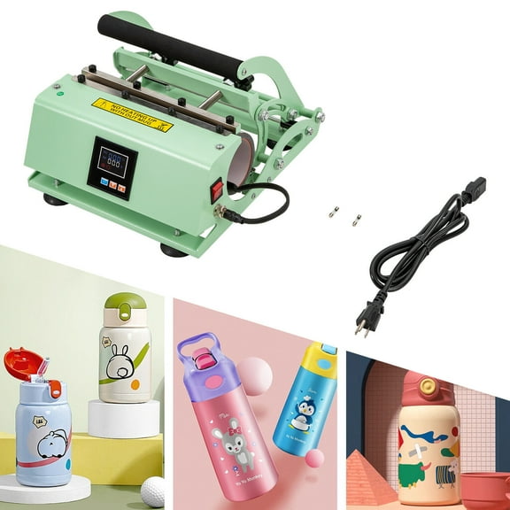 110V 500W 30OZ Mug Tumbler Heat Press Straight Tumbler Mug Sublimation Transfer Machine
