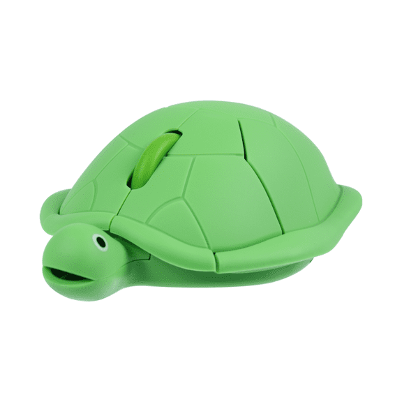 Green Turtle 2.4G Wired/wireless Mouse Mute Button 1600DPI Auto Sleep Mini Office Mouse Suitable for Computers Laptops