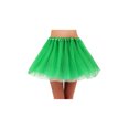 thumbnail image 1 of Green Tutu Womens Classic 4 Layered Satin Lined Ballerina Tutu Skirt, 1 of 1