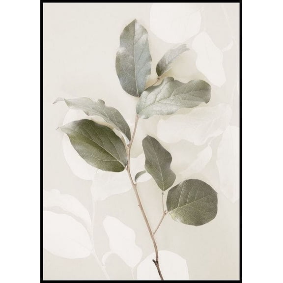 Green Twig Poster Wall Art, Modern Wall Decor For Living Room Bedroom, 8x12 UNFRAMED