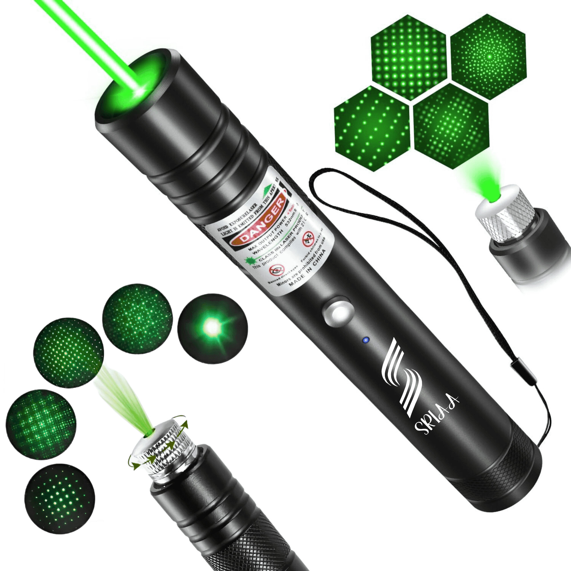 Green USB Rechargeable Presentation Pointer – Perfect for Presentations ...