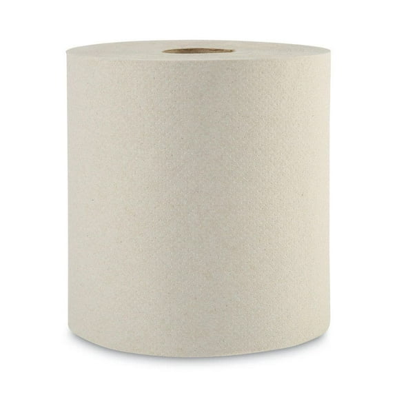 Green Universal Roll Towels Natural 8"x800ft (6 Rolls per Carton)