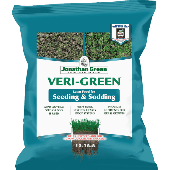 Jonathan Green Green-Up Seeding & Sodding Starter Fertilizer - Single Pack  Outdoor & Indoor Plant Use, Easy Application