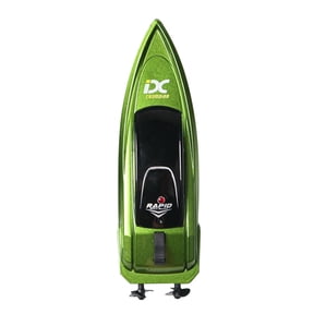Green Usb Rechargeable Mini Rc Racing Boat High Speed Drift Water Sport Toy