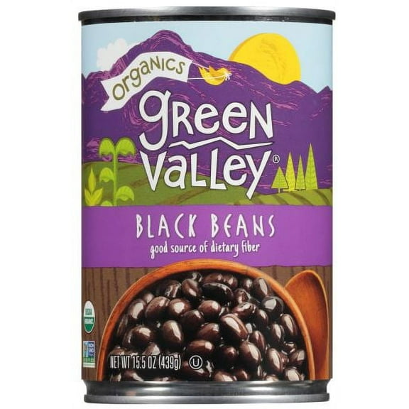 Green Valley Black Beans (Pack of 20)