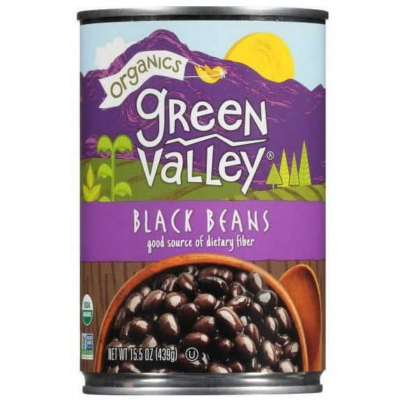 Green Valley Black Beans (Pack of 2)