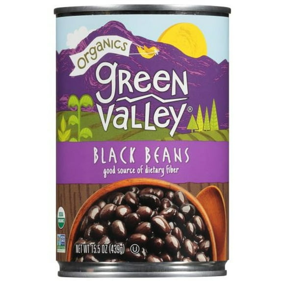 Green Valley Black Beans (Pack of 4)