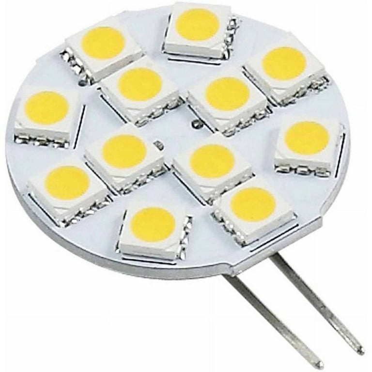 Green Value 12V LED Light Bulb with G4 Base 150 Lumens Warm White