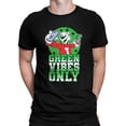 thumbnail image 1 of Green Vibes Only - Festive ICEE St. Patrick's Fun Day Graphic Men's T-shirt, 1 of 4