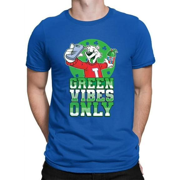 Green Vibes Only - Festive ICEE St. Patrick's Fun Day Graphic Men's T-shirt