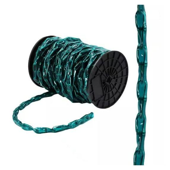 Green Vinyl Coated 2/0 Double Loop Chain, 100ft, Green Chain Perfect ...