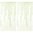 thumbnail image 1 of Green Voile Tulle Window Curtain 100x200cm Green, 1 of 5