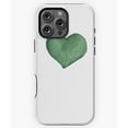thumbnail image 1 of Green Watercolor Love Heart Art M2362 Phone Case for iPhone 17 16 15 14 13 12 11 Pro Max, 1 of 2
