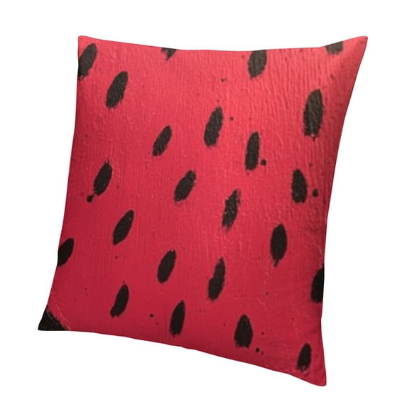 Green Watercolor Summer Watermelon Watermelons Pattern Red Color