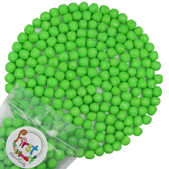 Green Watermelon Sour Chewy Fruit Balls 2 LB