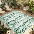 thumbnail image 1 of Green Weeping Eucalyptus Outdoor Rug for Patio/Deck/Porch, Non-Slip Large Area Rug 6 x 9 Ft, Spring Summer Country Leaves Indoor Outdoor Rugs Washable Area Rugs, Reversible Camping Rug Carpet Runner, 1 of 8