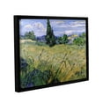 thumbnail image 1 of Green Wheat Field with Cypress Gallery Wrapped Floater-framed Canvas, 1 of 3