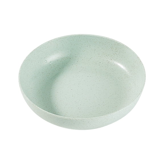 Green Whisker Friendly Cat Wet Food Bowl, Food Grade Straw Material, Anti-Fatigue Design For Cats, Dogs, Lightweight And Easy To Clean, Promotes Comfortable Eating