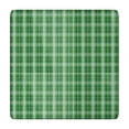 thumbnail image 1 of Green White Checkerboard Checkered Pattern Square Fitted Tablecloth with Elastic Edge,Square Table Cover,Washable Elastic Table Cover for Home Kitchen Party Decor 34"x34", 1 of 6