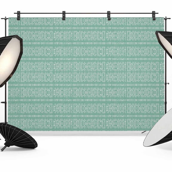 Green White Pixels Photography Backdrop 7x5FT, Modern Contemporary Abstract Boho Photo Backdrops, Background for Photography Studio Photo Studio Background, Back Drop for Photoshoot