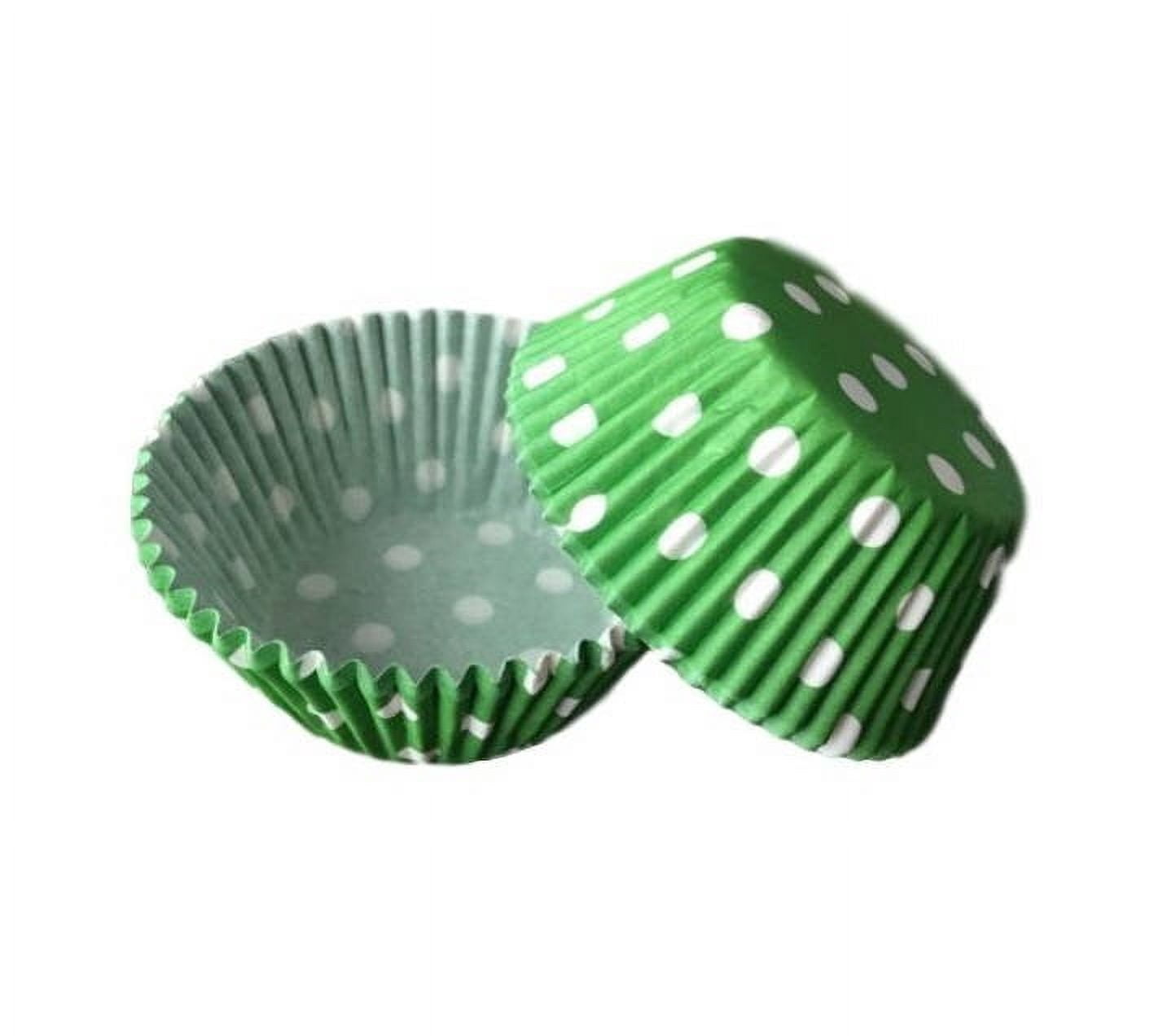 Bakehope Orange Standard Baking Cups, Cute Polka Dots - View #8