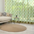thumbnail image 1 of Green and White Tulle Curtains with Rod Pocket, Big Spots in Pairs Watercolor Style Grunge Fresh Summer Pattern, Sheer Drape for Wedding Party 2 Panels, 7 Sizes, Pale Green and White, by Ambesonne, 1 of 3