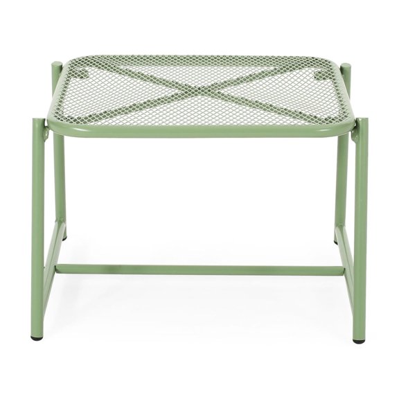 Green - Wideset Legs for Stability - Outdoor Backyard Relax - Durable and Stylish Side Table