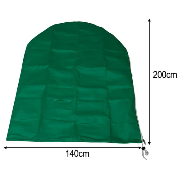 Green Winter Frost Protection Bag Plant Cold Cover For Large Plants Or Various Potted Plants 80*100Cm/100*120Cm/140*200Cm-140×200Cm