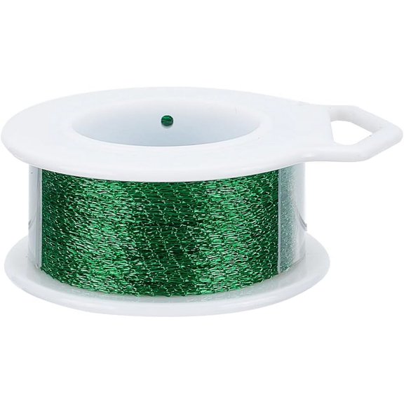Green Wire Mesh Ribbon Copper 8 Meter Length Thin Solid Fabric Decor Mesh Roll Christmas Mesh Fabric Ribbon for Jewelry Making Decoration Crafts Gift Package Wrapping Ribbon Supplies for DIY