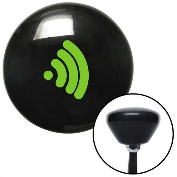 Green Wireless Black Retro Shift Knob with M16 x 1.5 Insert Shifter Auto Manual Brody