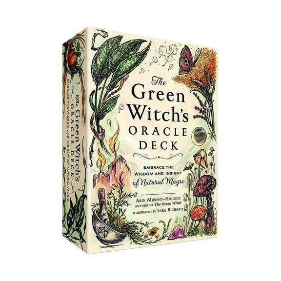 Green Witch Witchcraft The Green Witch's Oracle Deck: Embrace the Wisdom and Insight of Natural Magic, (Hardcover)