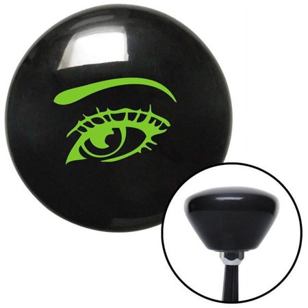 Green Womans Eye Black Retro Shift Knob with M16 x 1.5 Insert Shifter Auto Manual Brody