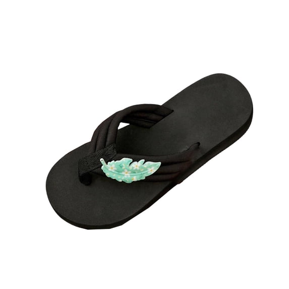 Green Women Casual Solid Color Rhinestone Thong Slippers Round Toe Open Toe Comfortable Footwear For Daily 2026