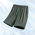thumbnail image 1 of Green Women's Shorts, Women'S Ice Silk Quick Drying Stretch Shorts Lightweight Comfortable,Women's Shorts 3XL, 1 of 4