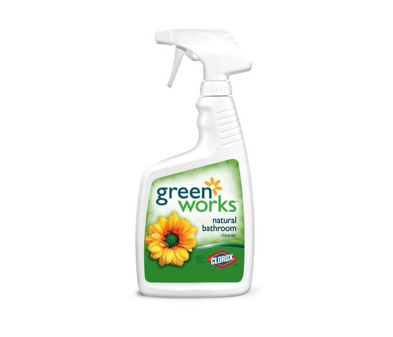 Green Works Clorox Natural Bathroom Cleaner, 24 fl oz